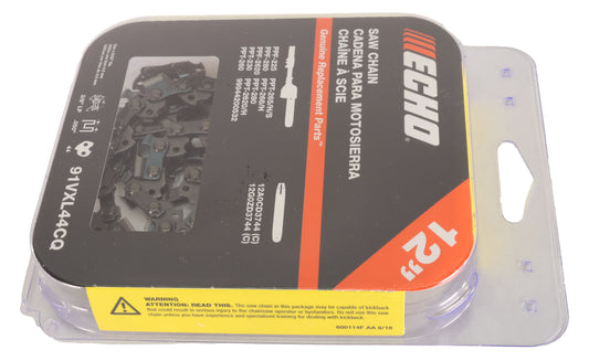 Echo Original Equipment SAW CHAIN 12" 0.050" GA - 91VXL44CQ