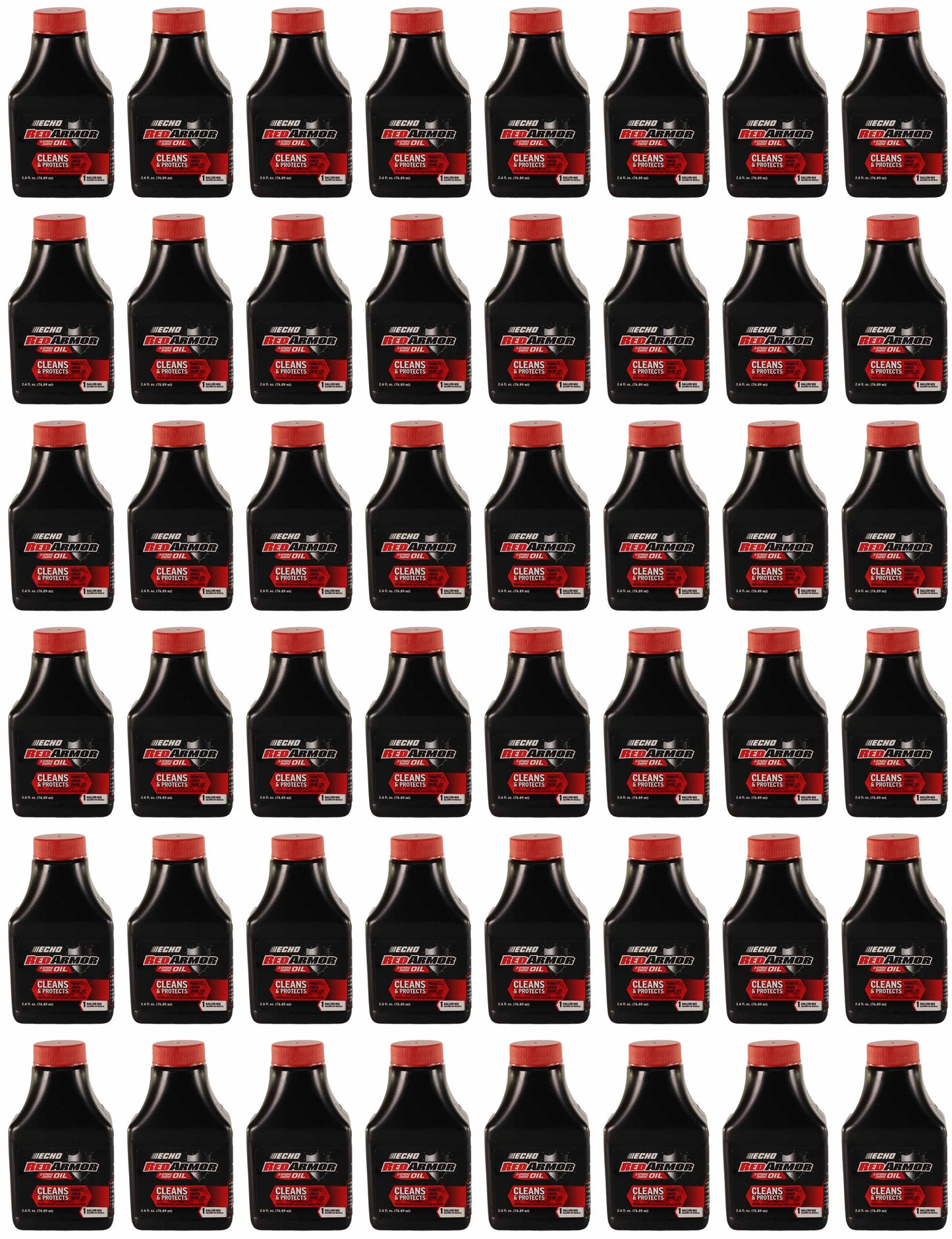 Echo Original Equipment 48-PACK Red Armor 2-Cycle Engine Oil (2.6 fl oz Bottle) - 6550001