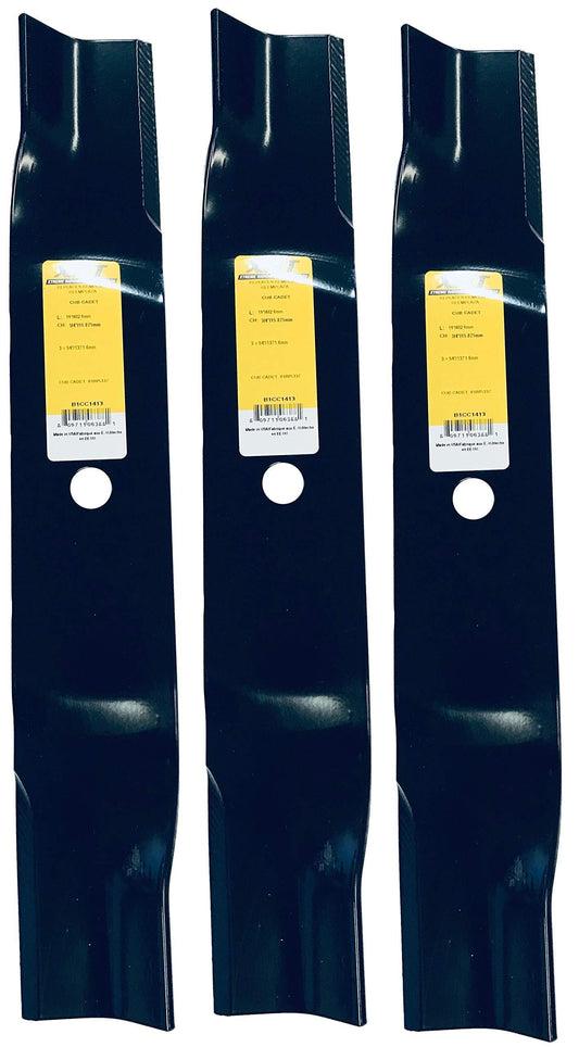 A&I XHT 19", 3/4", HL Mower Blade (Set of 3) - B1CC1413,3