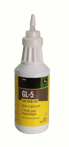 John Deere Original Equipment (6 PACK) GL-5 SAE 85W-140 Gear Lubricant - TY6345