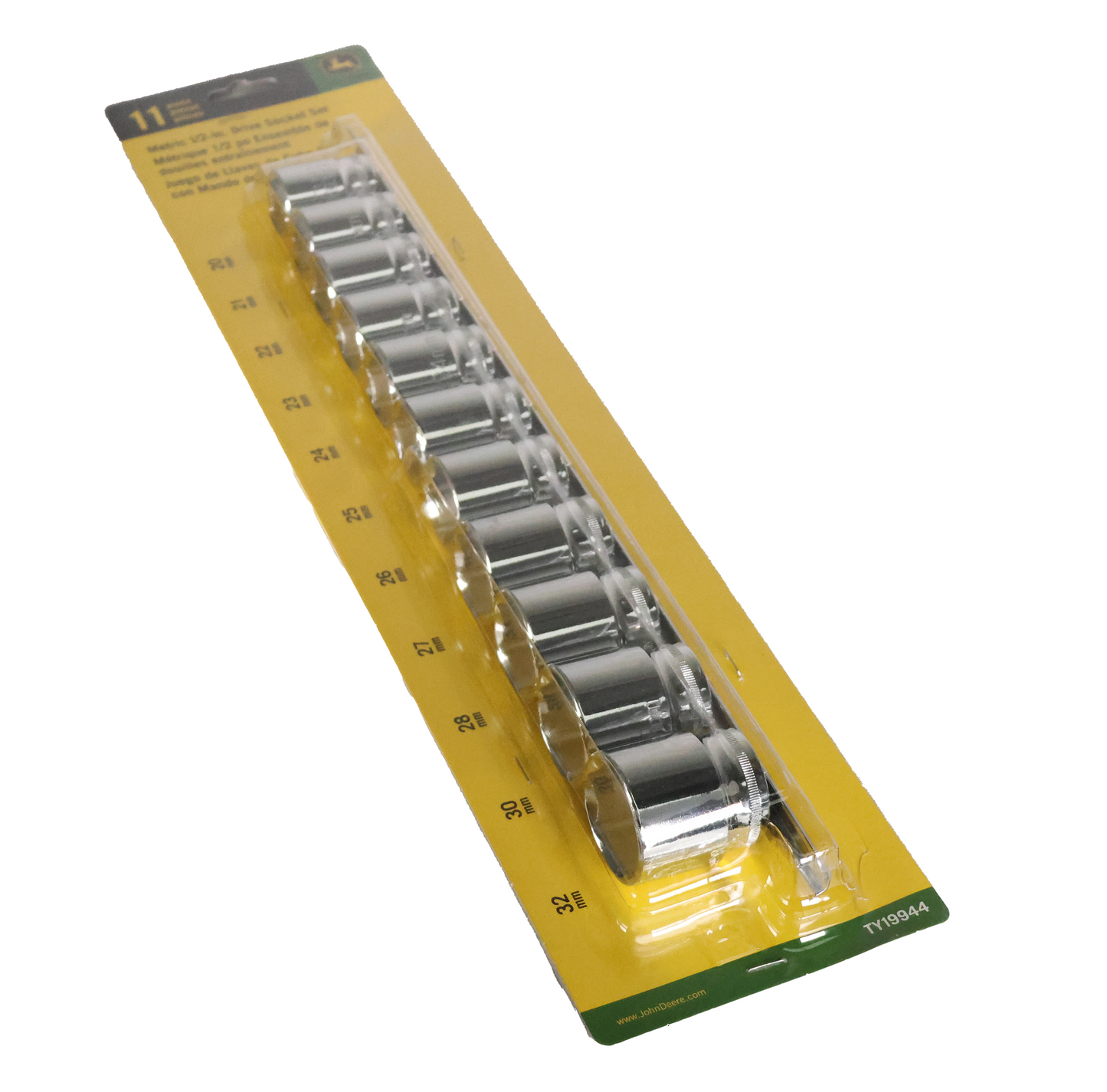 John Deere 1/2-in Metric Socket Set - TY19944