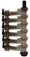 SMA Products Wilger® Modular Flow Monitor Kit - 6 Column 3/8" Hose Barb Elbow, 3/4" Hose Barb Inlet - 976-204606