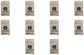 John Deere Original Equipment Nut (10-PACK) - 14M7276