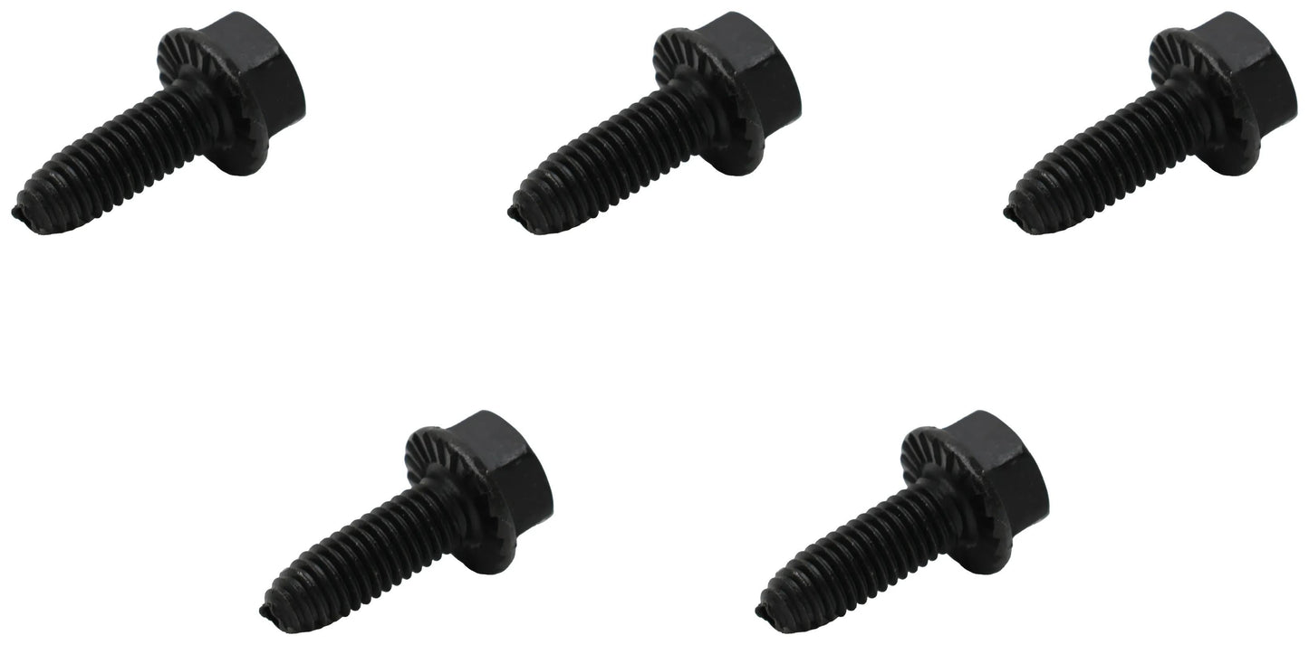 John Deere Original Equipment Hexagonal Flanged Head Self-Tapping Screw, M8 X 23.5 (5-PACK) - M159825