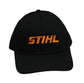 STIHL Black Chino Twill Hat/Cap - 70108719220