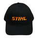 STIHL Black Chino Twill Hat/Cap - 70108719220