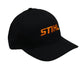 STIHL Black Chino Twill Hat/Cap - 70108719220