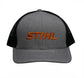 STIHL Vintage Grey/Black Mesh Hat/Cap - 70108719221