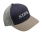 STIHL Charcoal/Tan Chino Mesh Hat/Cap - 70108719223