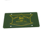 John Deere Green Vintage Logo License Plate - LP79721