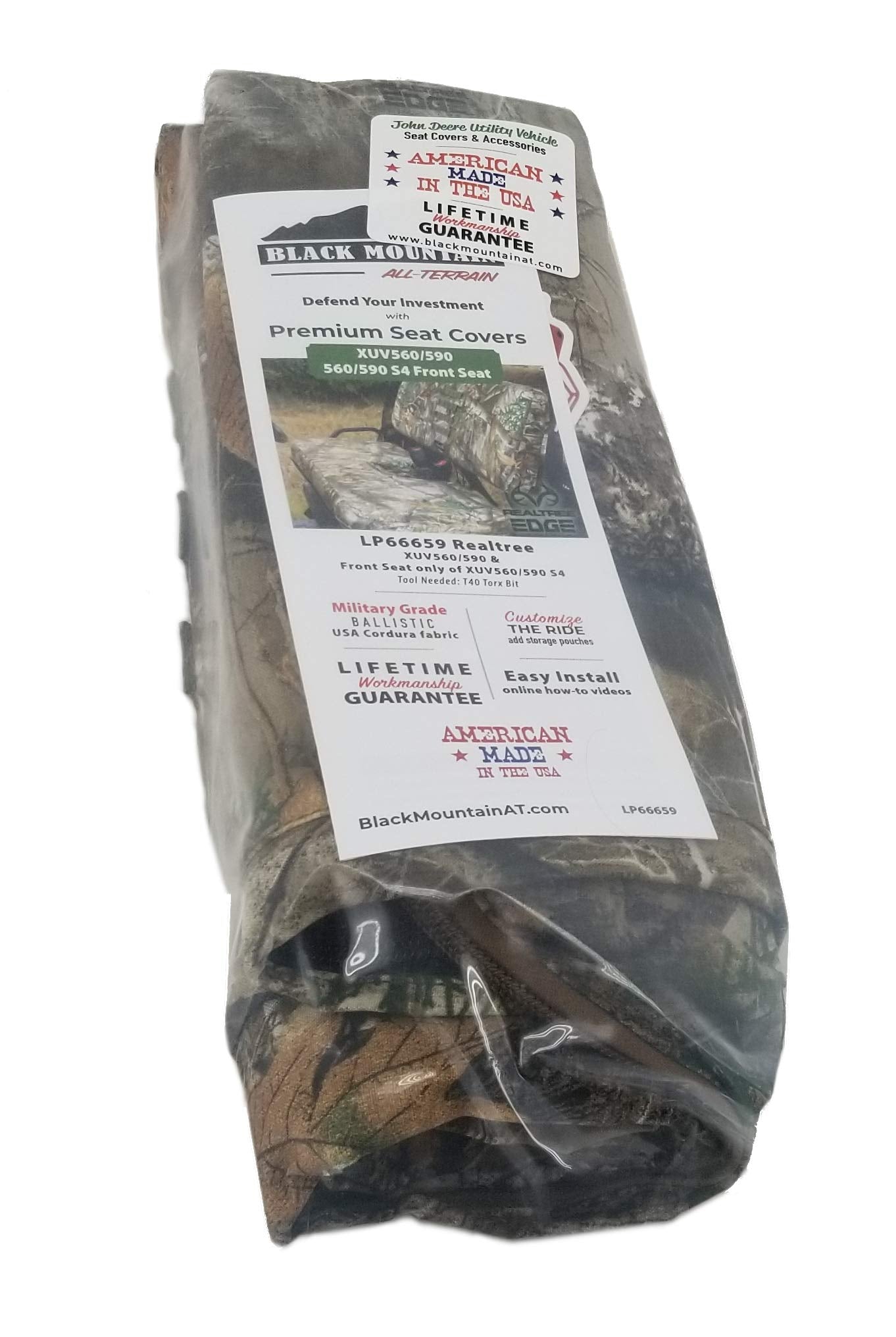 John Deere XUV560/XUV590 Front Seat Cover CAMO - LP66659