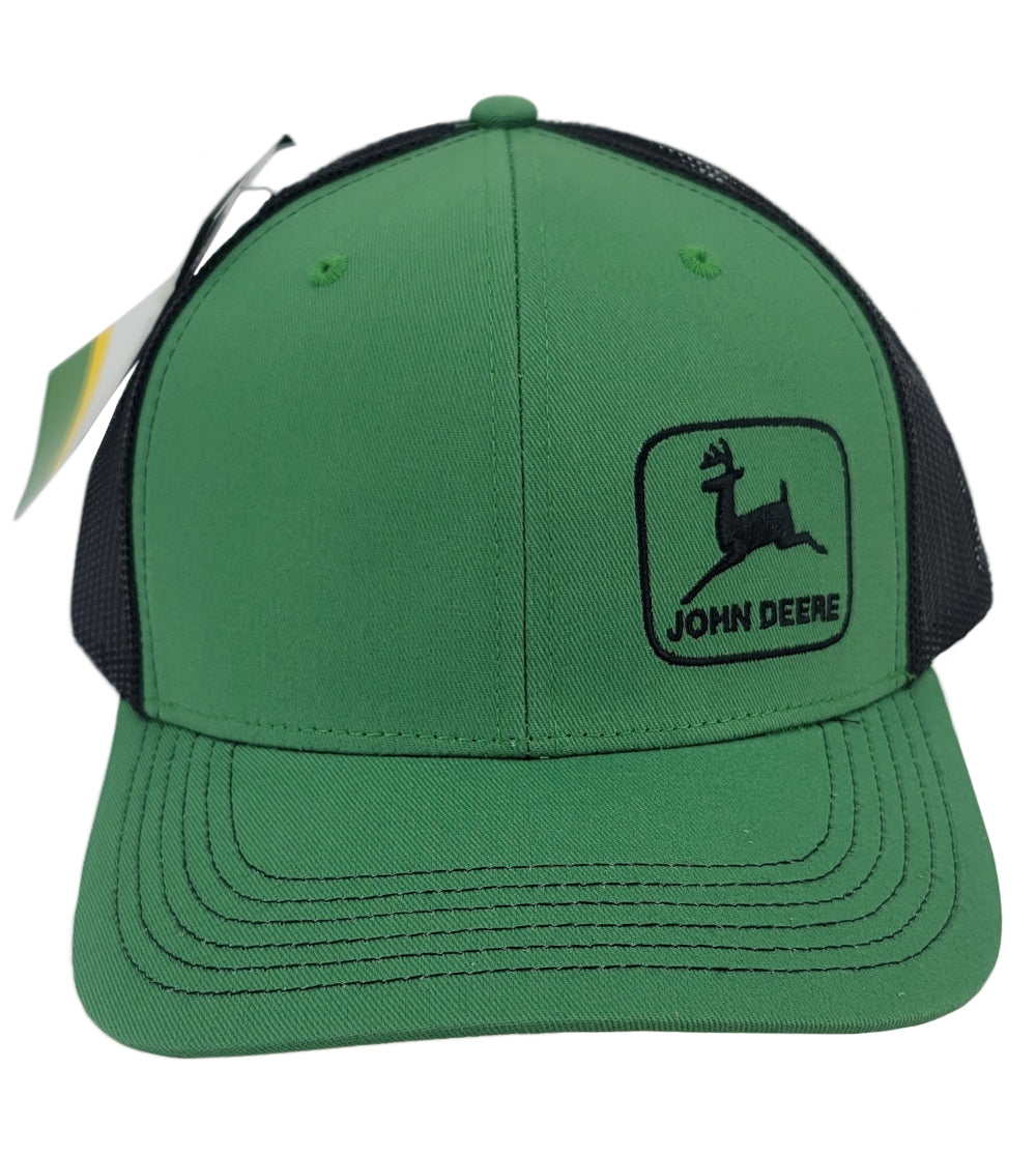 John Deere Moline 112 Green and Black Mesh Back Hat/Cap - LP82941