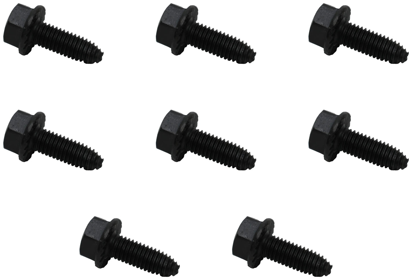 John Deere Original Equipment Hexagonal Flanged Head Self-Tapping Screw, M8 X 23.5 (8-PACK) - M159825