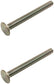 John Deere Original Equipment Round Head Square Neck Bolt, M8 X 80 (2-PACK) - 03M7267