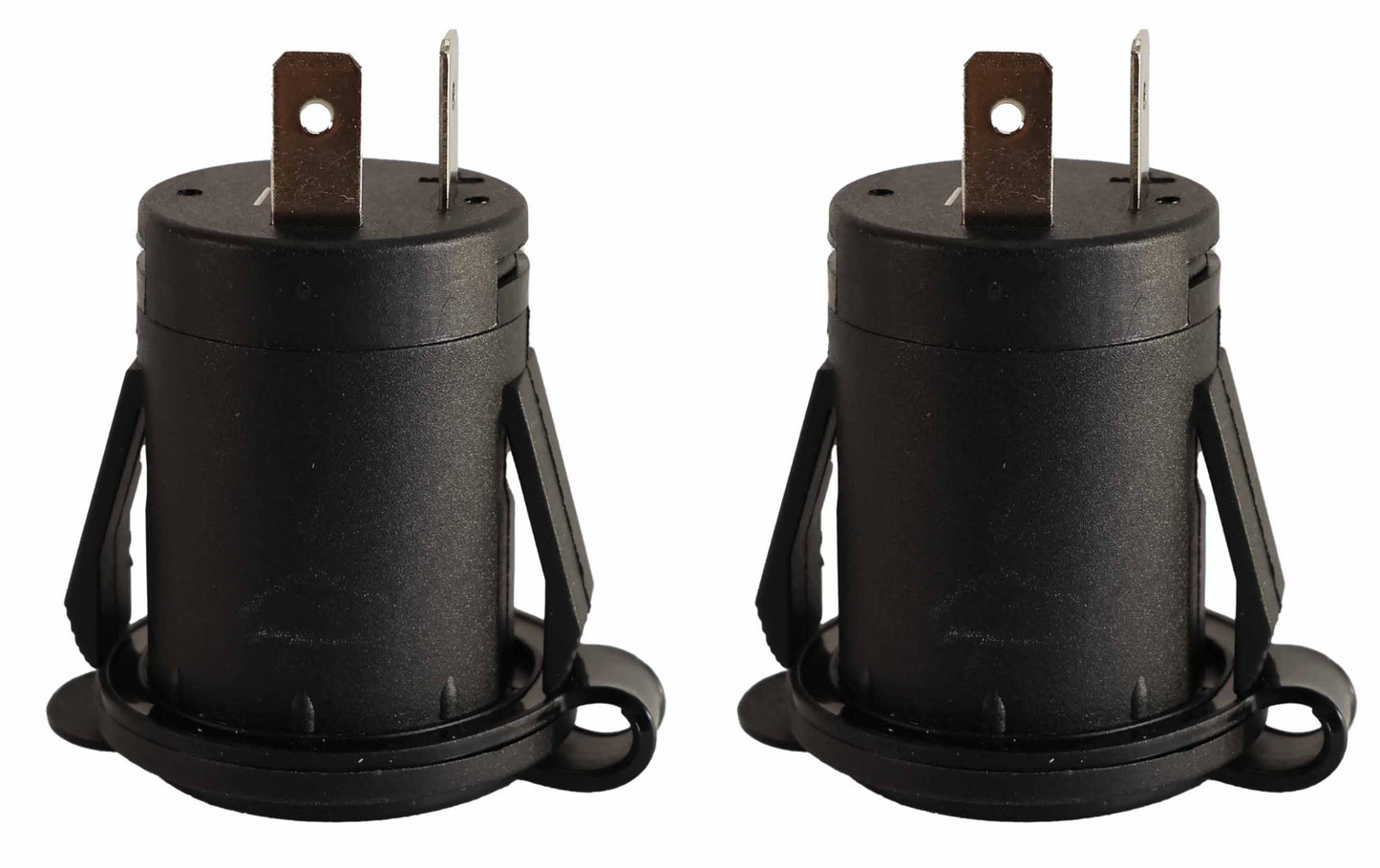 John Deere Original Equipment 12 Volt Socket Outlet (2-PACK) - M166830
