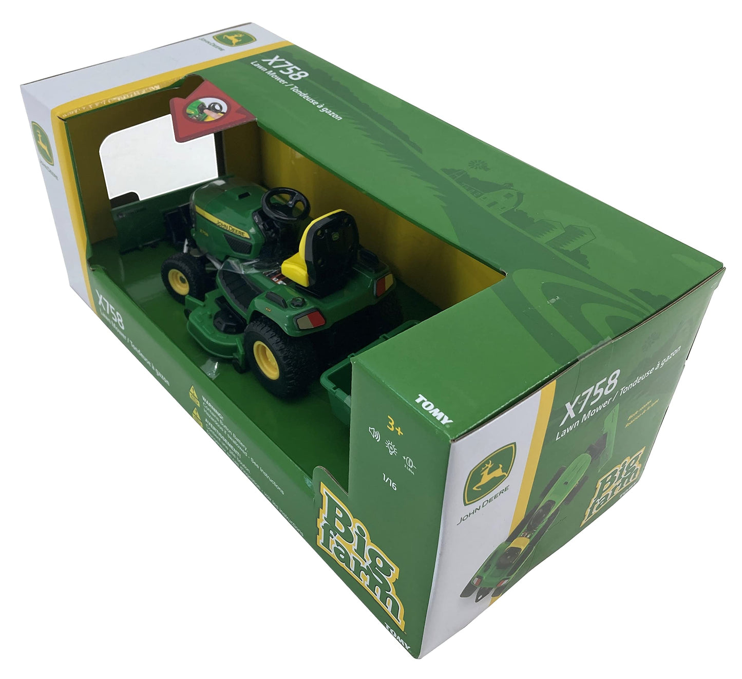 John Deere 1/16 Big Farm X758 Lawn Tractor - LP81014
