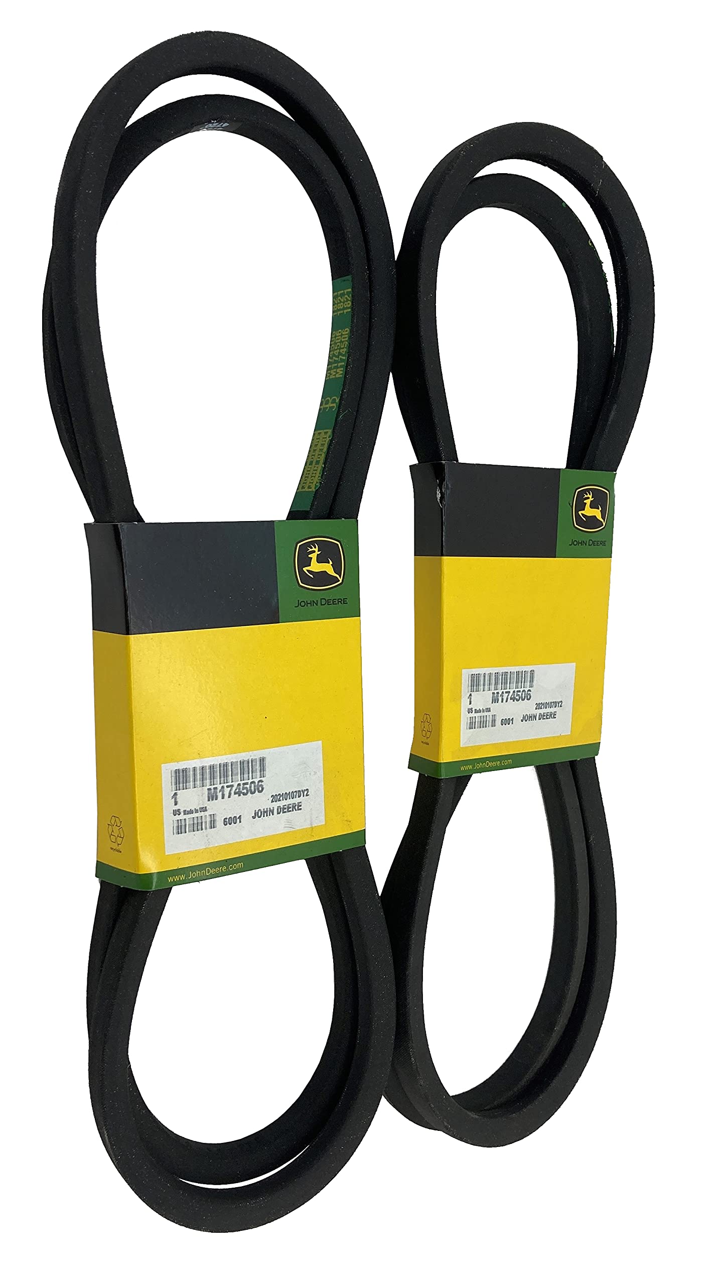John Deere (2-Pack) Original Equipment V-Belt - M174506,2