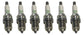 Honda (6-Pack) Original Equipment Spark Plug - 98079-5587G,6
