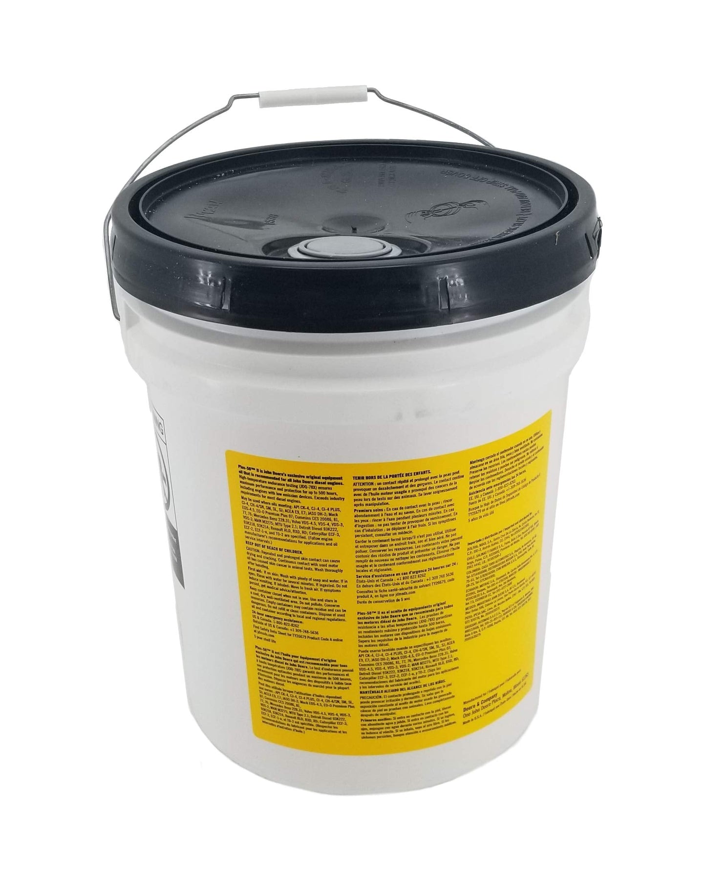 John Deere Plus-50 II Engine Oil 15W-40 5 Gallon Bucket - TY26679,1