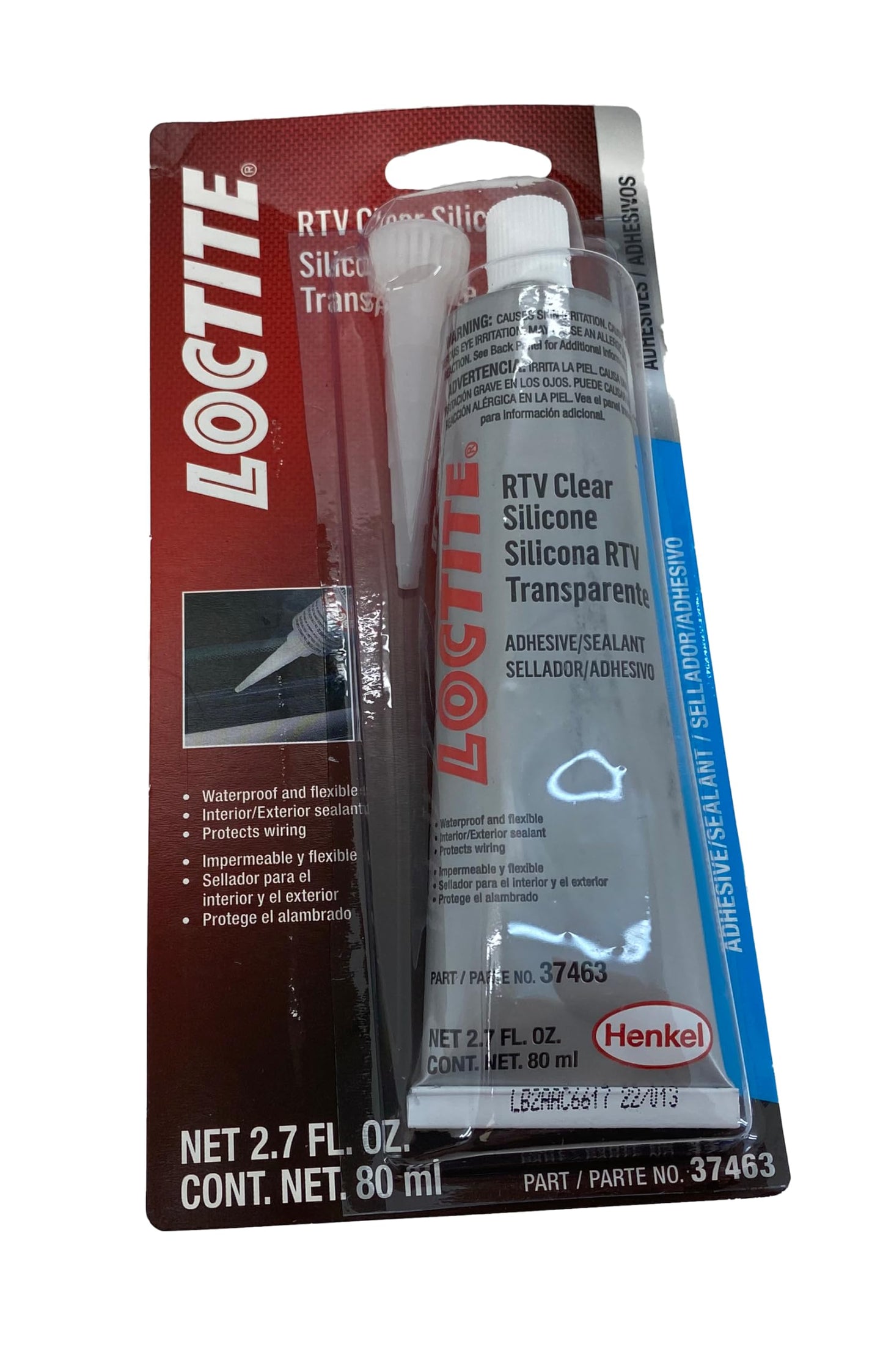 Loctite RTV Red Silicone Gasket Maker - PM37469