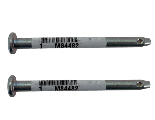 John Deere OEM Pin Fastener 2-Pack M84482, front view