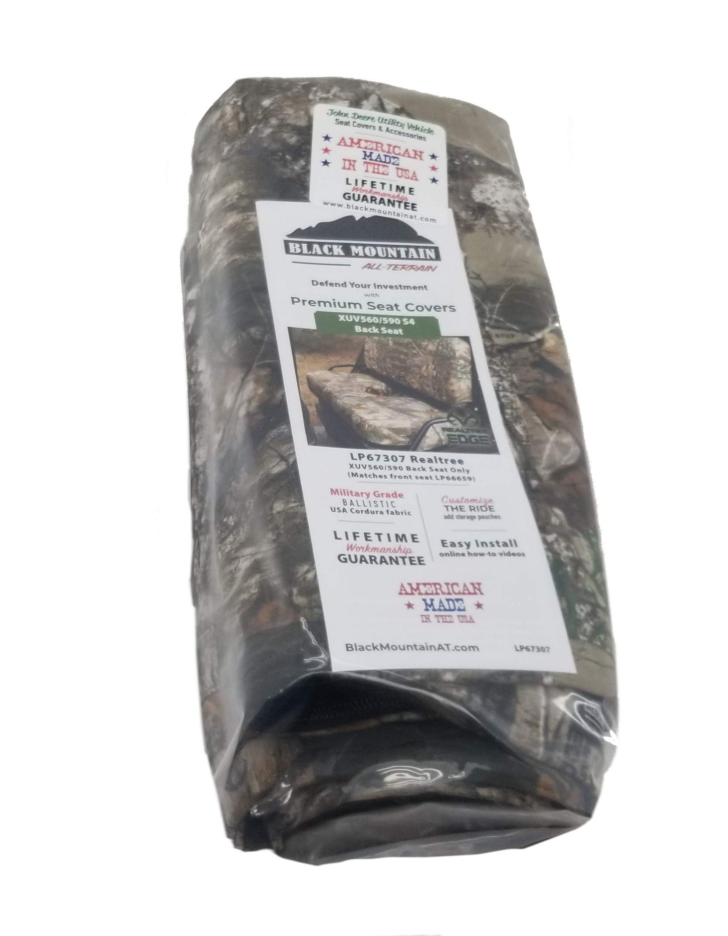 John Deere XUV560/590 S4 Rear Seat Cover CAMO - LP67307