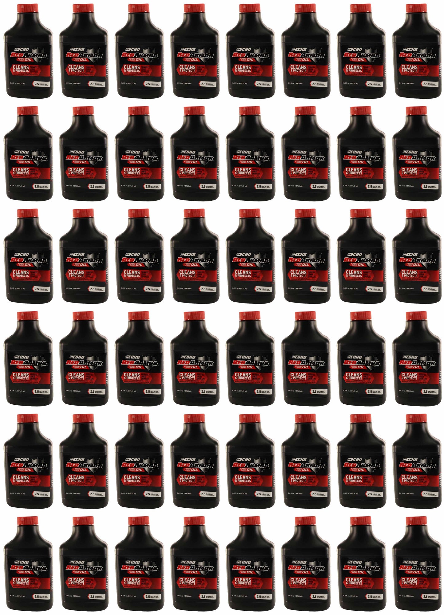 Echo Original Equipment 48-PACK Red Armor 2-Cycle Engine Oil (6.4 fl oz Bottle) - 6550025