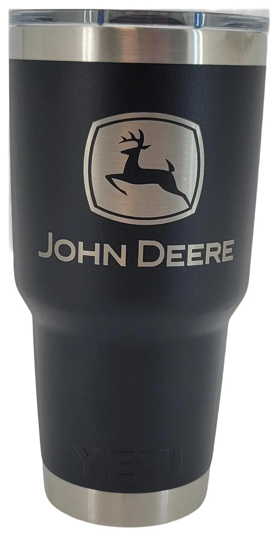 John Deere 30 oz Yeti Black Tumbler - LP84343