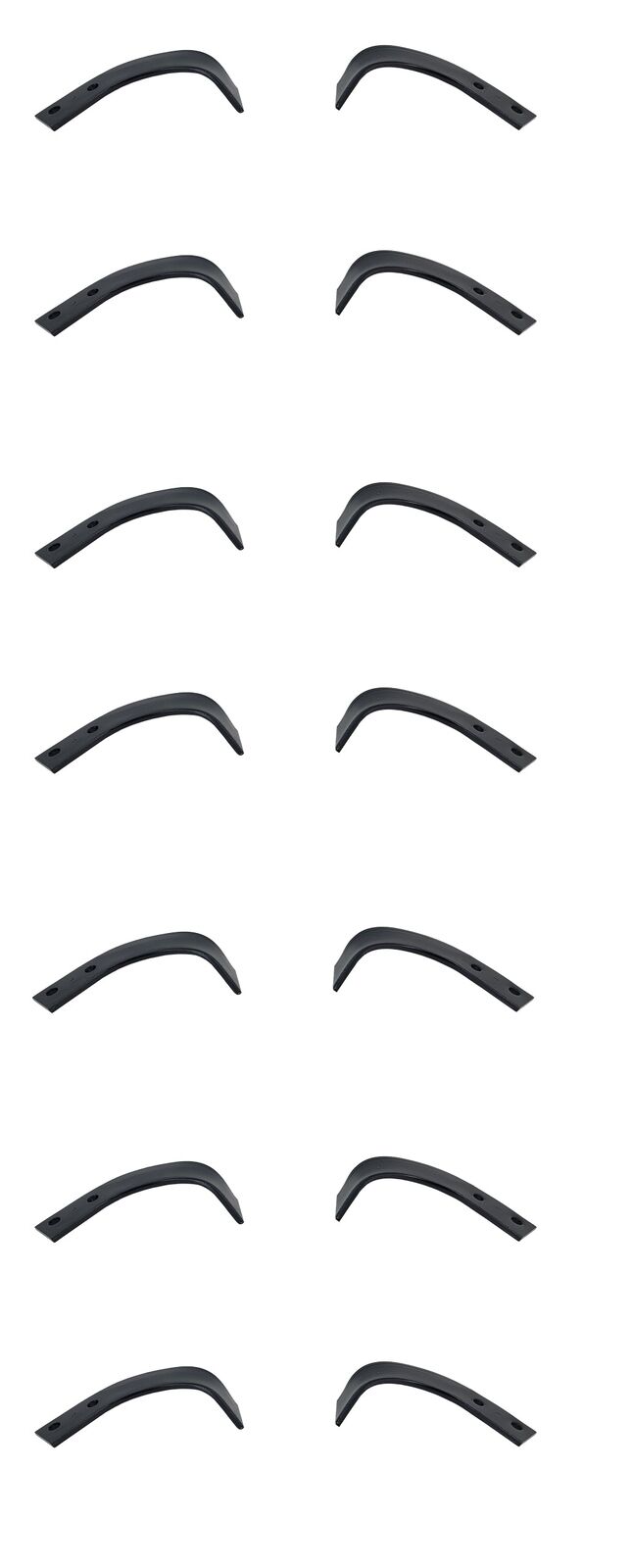 Honda FR600/FR800 RotoTiller (14 Tine) Tiller Set - 72451-770-013ZAB