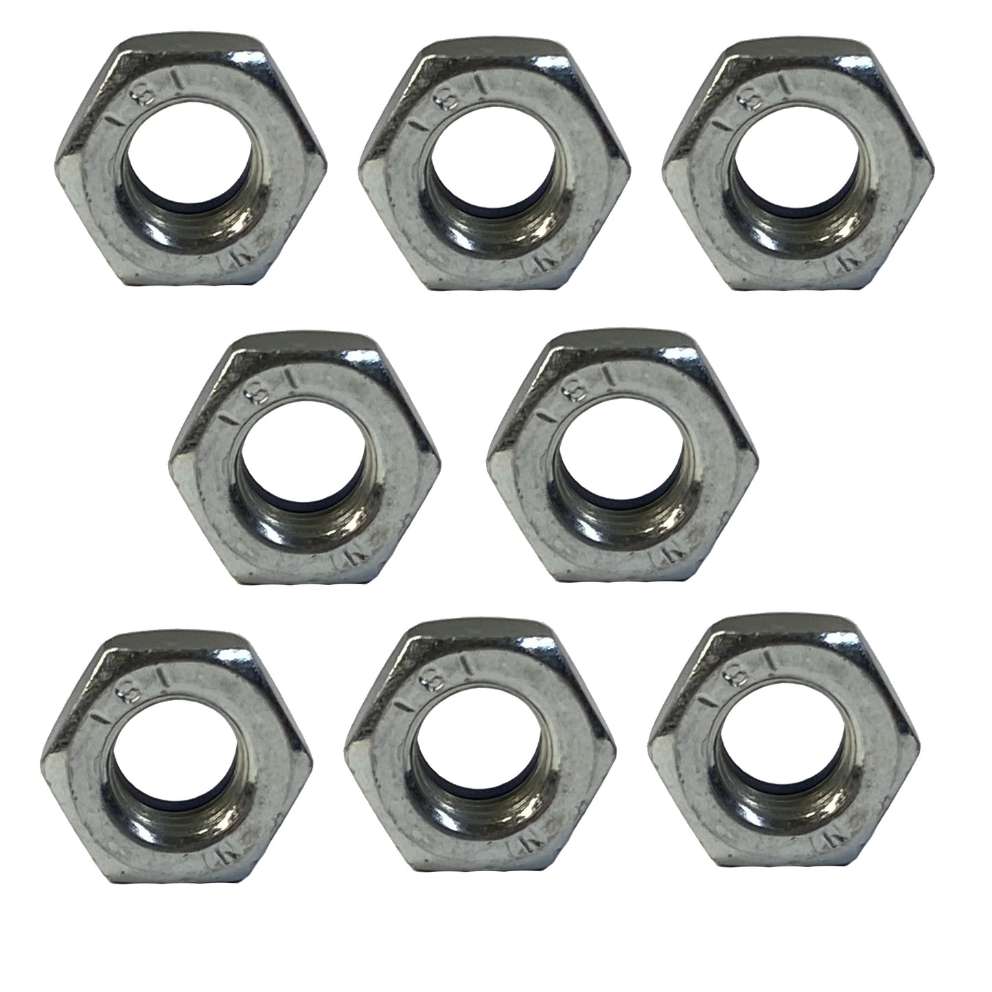 John Deere Original Equipment Lock Nut 8 Pack - 14M7166