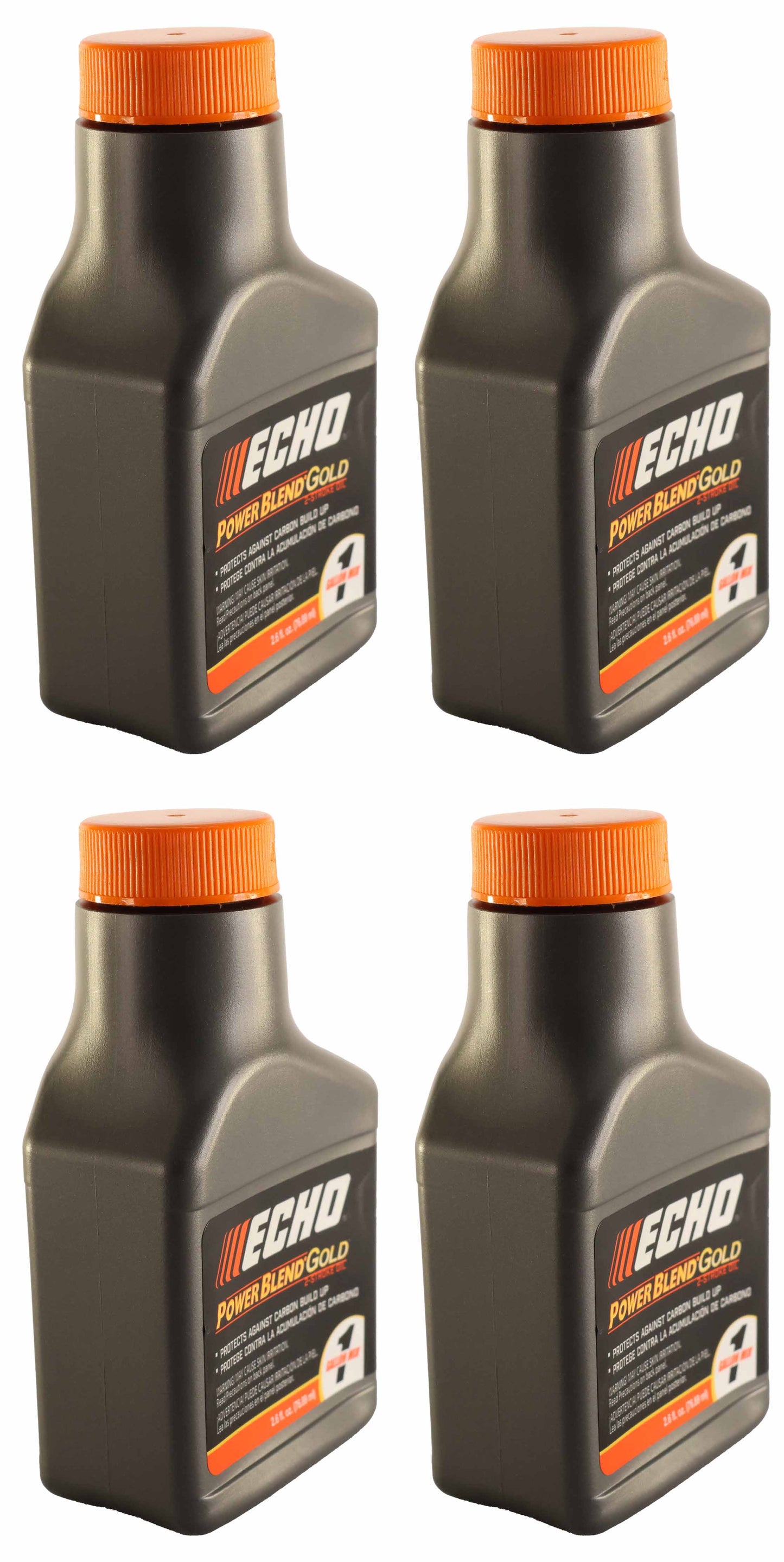 Echo Original Equipment 4-PACK PowerBlend Gold 2.6 Oz. 2-Stroke Engine Oil - 6450000