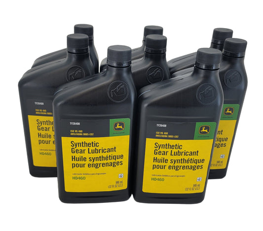 John Deere (8 PACK) Original Equipment Synthetic Gear Lubricant - TY26408