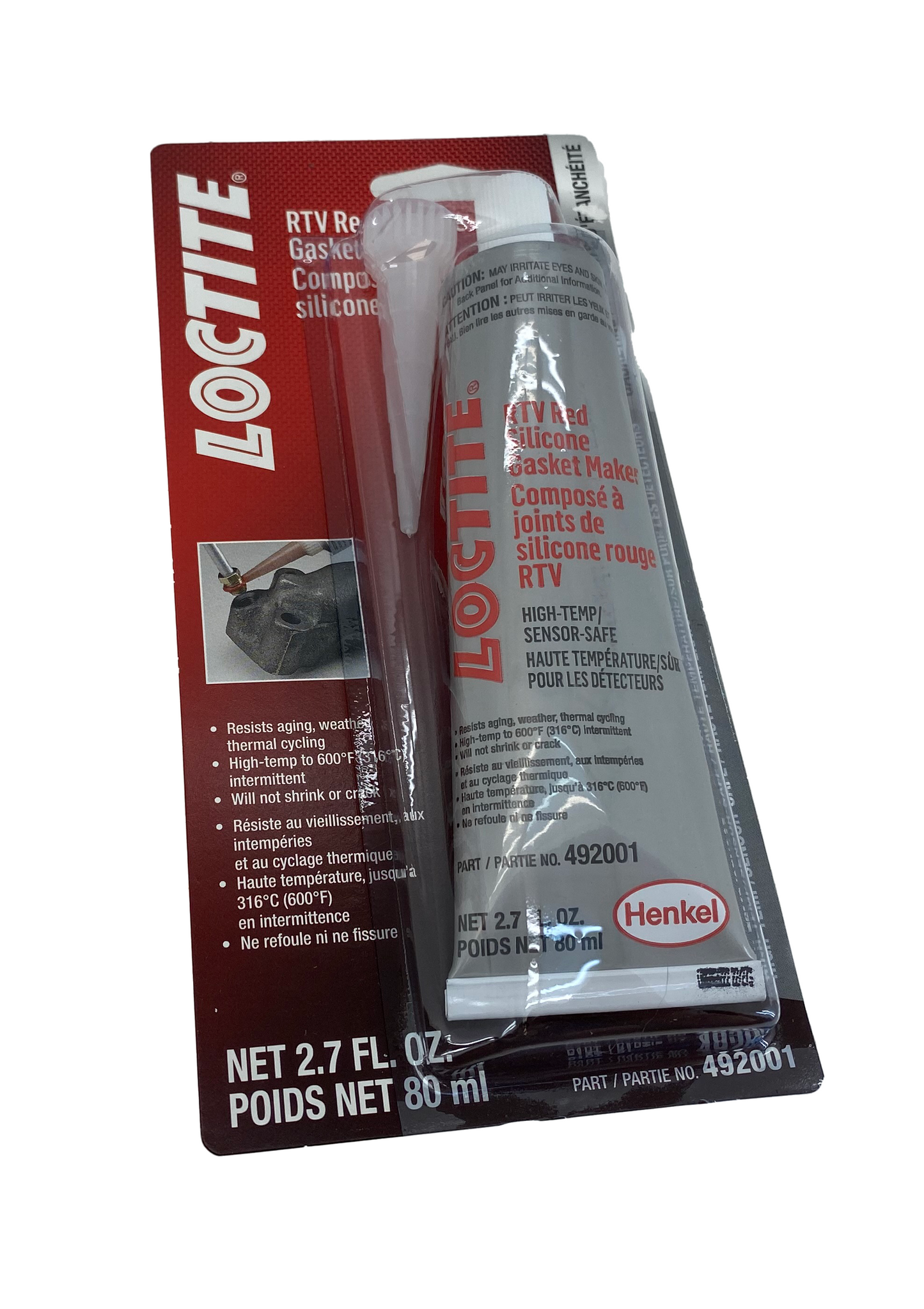 Loctite RTV Clear Silicone - PM37463.