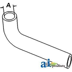 A&I Products Lower (Rear) Radiator Hose - A-31351-18060