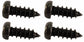 Honda Original Equipment Tapping (4X12) Screw (4-PACK) - 93911-14280,4