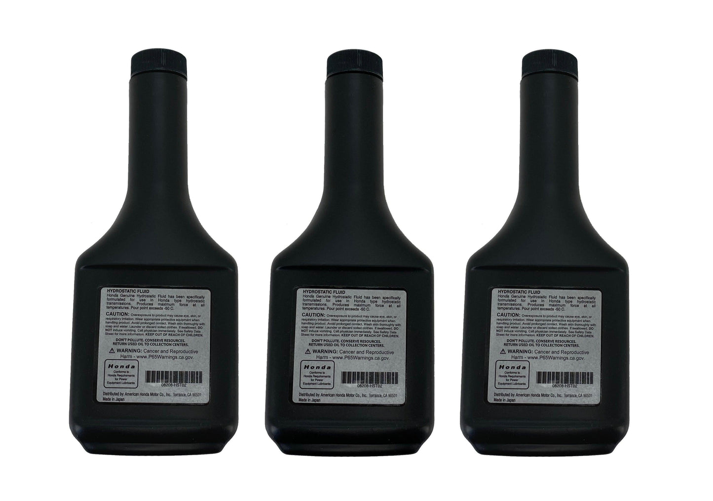 Honda Original Equipment Hydrostatic Fluid (12OZ) 3 Pack - 08208-HST02,3