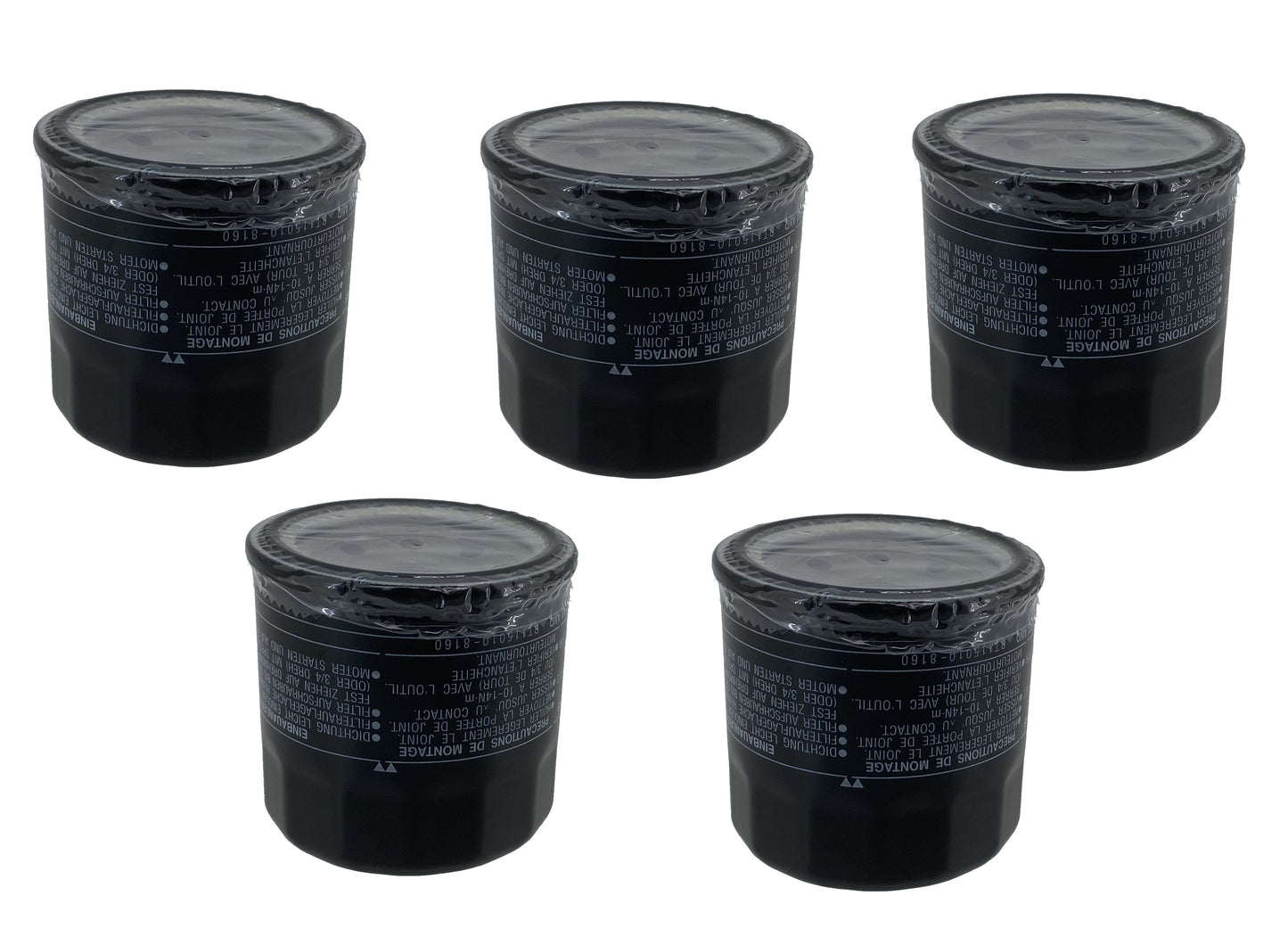 Honda Original Equipment Oil Filter (5 Pack) - 15400-ZZ3-003