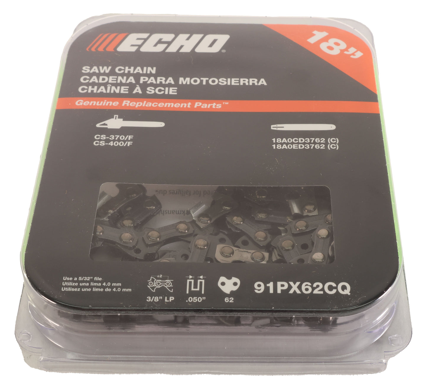 Echo Original Equipment SAW CHAIN 18"  - 91PX62CQ