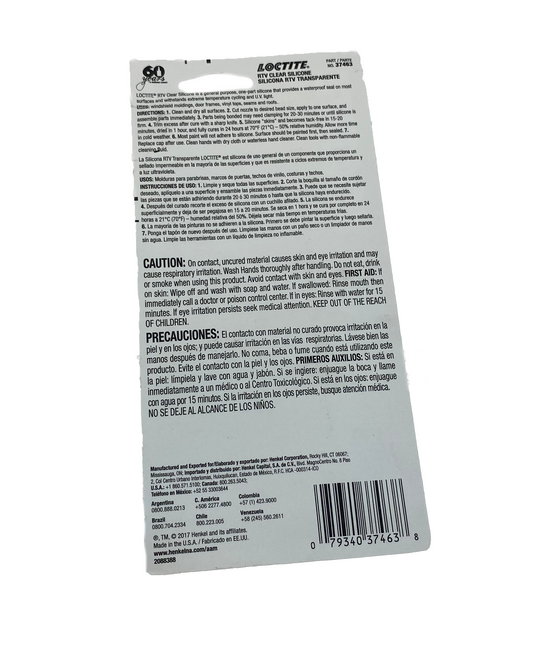 Loctite RTV Red Silicone Gasket Maker - PM37469