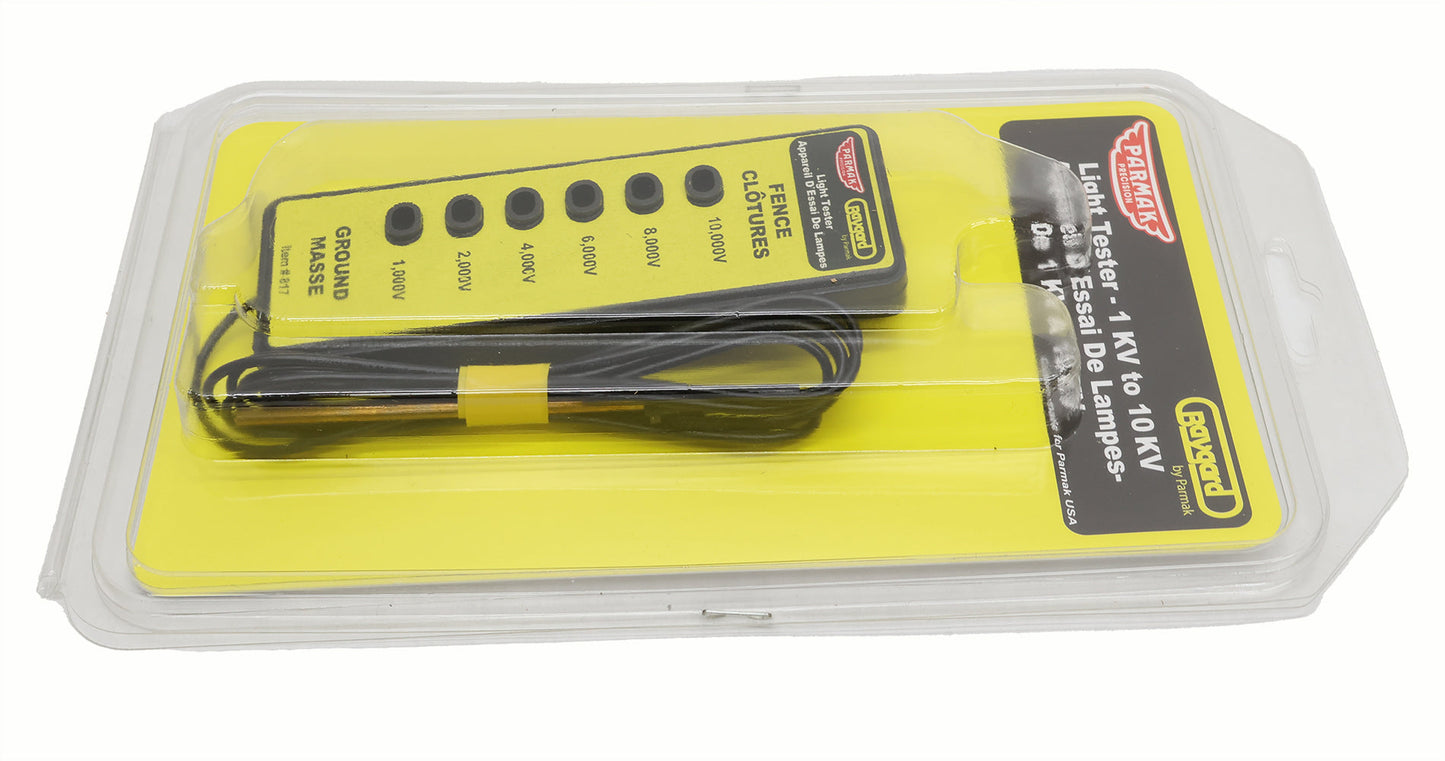 Parmak 6 Light Electric Fence Tester – 200817