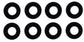 John Deere Original Equipment Bushing 8 Pack - M158746