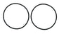 John Deere Original Equipment O-Ring Pack of 2 - U44496,2