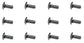 John Deere (12 PACK) Original Equipment Carriage Bolt - 03M7184