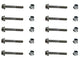 John Deere (10 PACK) Original Equipment 19M8321/14M7397 Screw and Nut Kit - 19M8321B