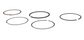 Honda Original Equipment Piston Ring Set (STD) - 13010-ZM7-D00