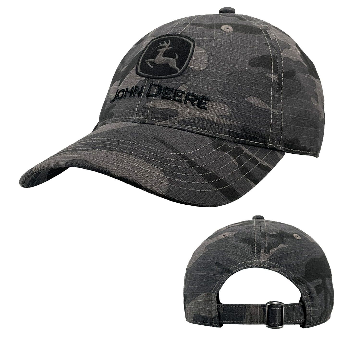 John Deere Storm Camo Ripstop Canvas Cap - LP83279