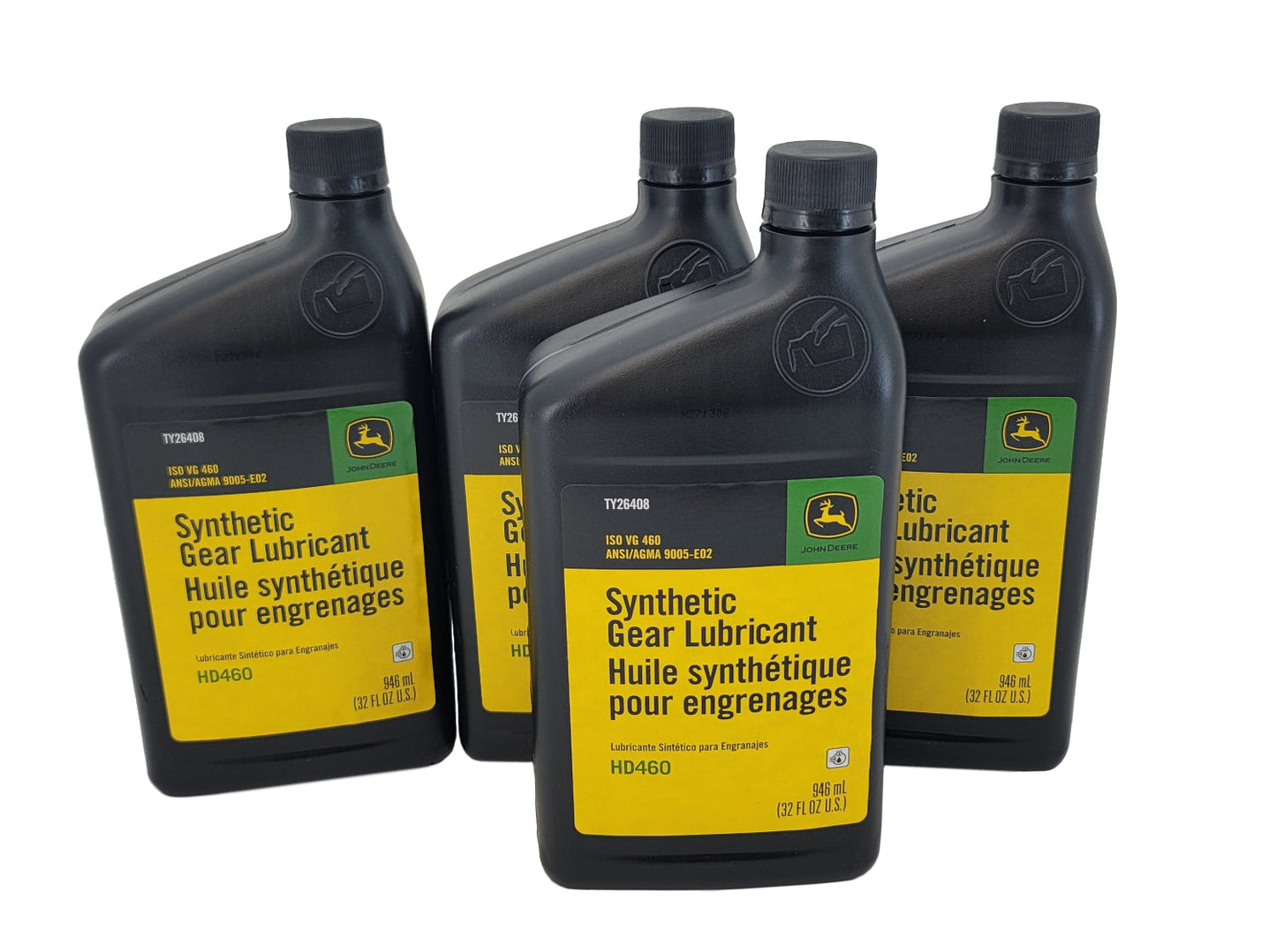 John Deere (4 PACK) Original Equipment Synthetic Gear Lubricant - TY26408