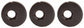 John Deere Original Equipment Trimmed Disk Spacer (3-PACK) - E97216