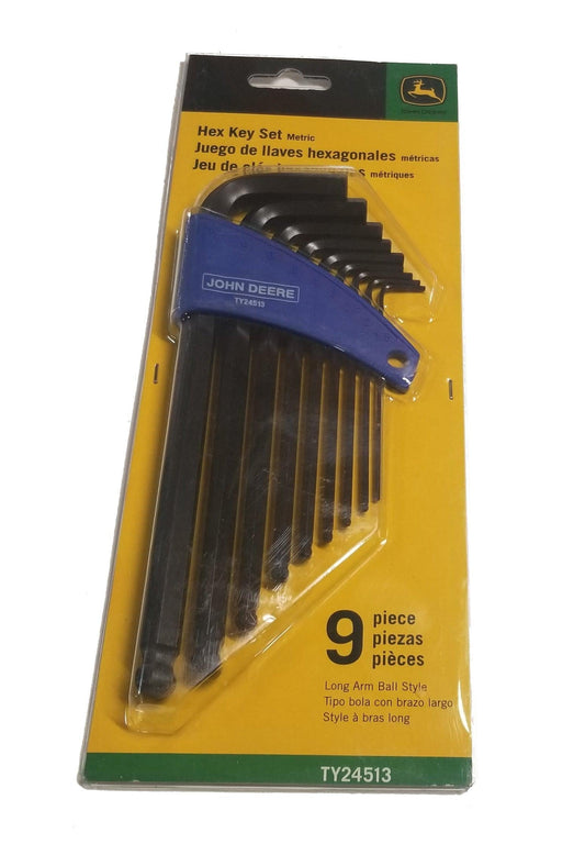 John Deere 9-piece Metric Hex Key Set - TY24513