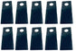 John Deere Original Equipment Mower Blade (Set of 10) - FH323281,10